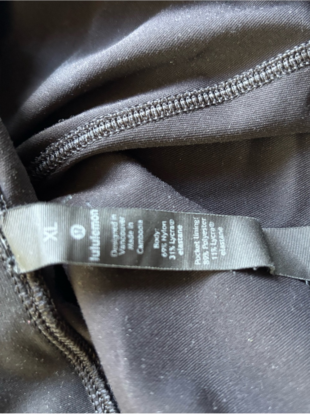 lululemon athletica Black Performance Leggings